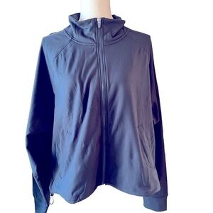 90 Degree by Reflex yogalicious Lux full zip jacket black size XXL